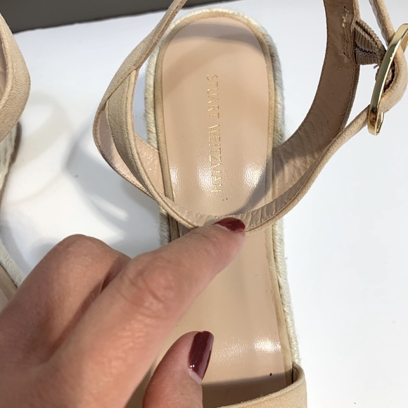 Stuart Weitzman Teddi Espadrille Wedge Sandal - Picture 3 of 5
